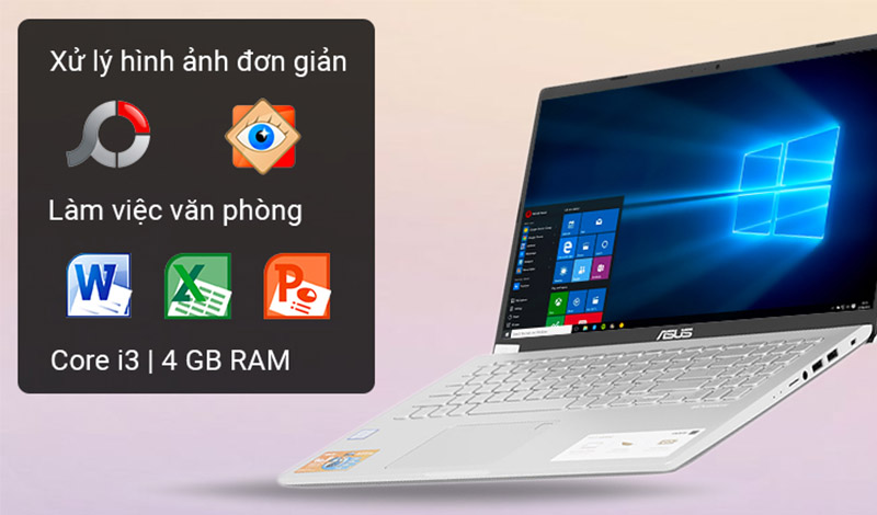 Asus VivoBook X509U có thể xử lý các tác vụ cơ bản